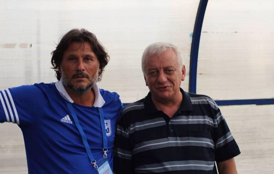 Nicolo Napoli alături de Marcel Iancu Se răzgândește Mititelu? » Probleme la negocieri: Nicolo Napoli condiționează semnarea contractului cu FCU Craiova!