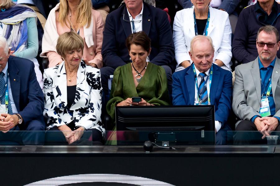 Margaret Court, sacou alb, și Rod Laver, foto: Imago TOP 5 curiozități despre Australian Open, singurul Grand Slam care s-a jucat și în altă țară! Cum s-a numit la început