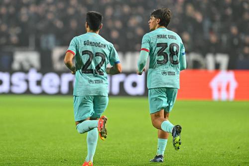 Marc Guiu, tânărul fotbalist al Barcelonei, a împlinit astăzi 18 ani, iar acesta a revenit în atenția presei din Spania. foto: Imago Images