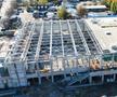 Așa arătau lucrările la Berceni Arena, noul patinoar din București, în ianuarie