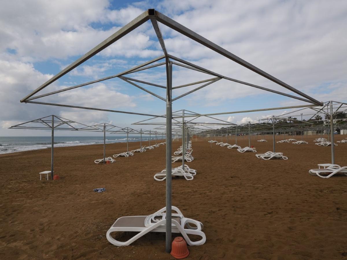 Imagini spectaculoase surprinse de GSP, din dronă: Dinamo pregătește salvarea cu briza Mediteranei în spate