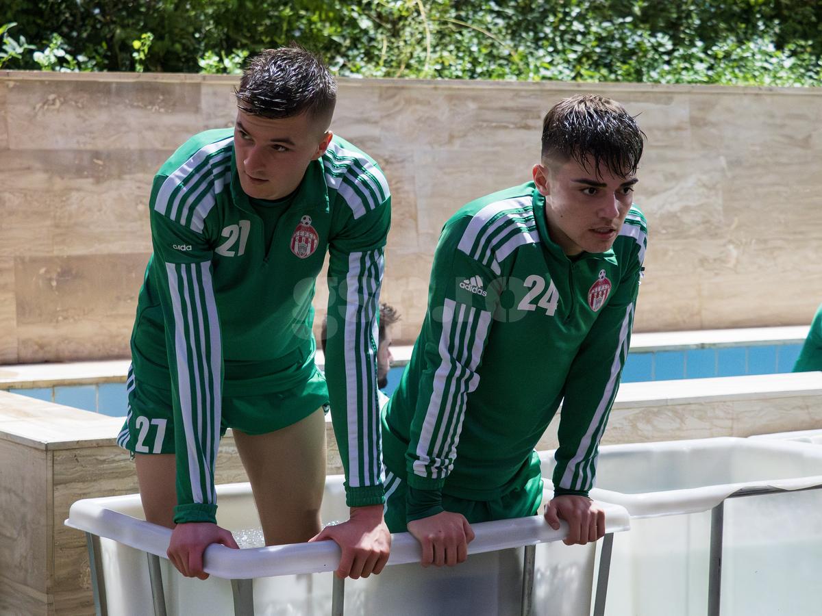 Sepsi atacă play-off-ul cu „metoda Wim Hof”:  imagini tari surprinse de GSP în cantonamentul din Antalya