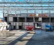 Așa arătau lucrările la Berceni Arena, noul patinoar din București, în ianuarie