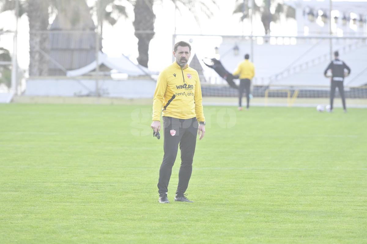 Dinamo, al doilea antrenament în cantonamentul din Antalya
