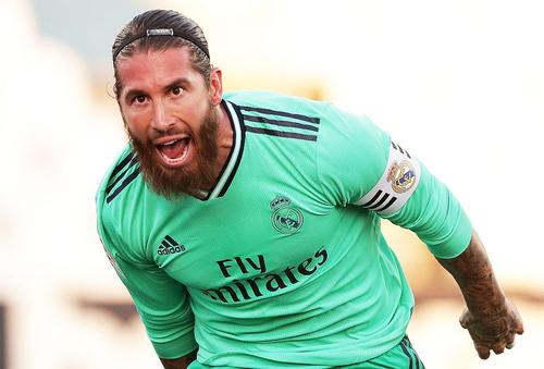 Sergio Ramos la Real Madrid, foto: Guliver/gettyimages