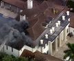 Incendiu puternic la vila de 7 milioane de euro a starului lui Miami Dolphins