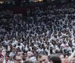 De pe altă planetă! Peste 20.000 de spectatori au creat o atmosferă senzațională la derby-ul orgoliilor din Euroligă