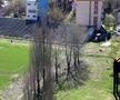 Imagini de la demolarea Stadionului Tineretului