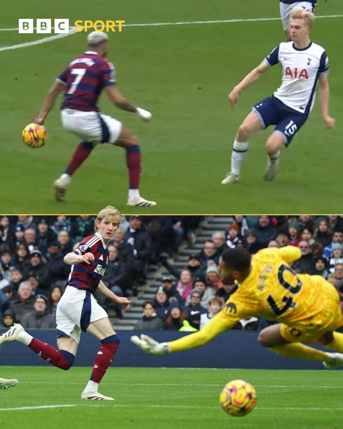 Decizie greu de înțeles în Tottenham - Newcastle! Doar în Anglia se poate valida așa ceva