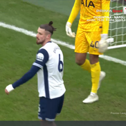 Radu Drăgușin, prestație de coșmar în Tottenham - Newcastle, foto: captură Prima Sport