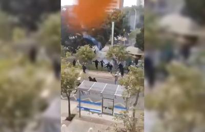 Imagini ca în Vestul Sălbatic înainte de meciul din Cupa Regelui în Spania » Au zburat scaune și a fost nevoie de intervenția poliției