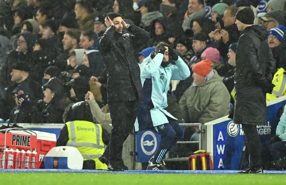 Arsenal, ținută în șah de Brighton pe AMEX » Cum arată clasamentul din Premier League