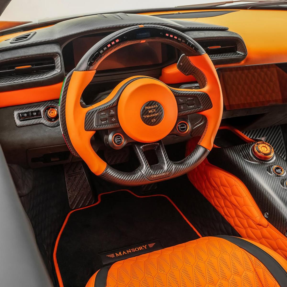 Mansory, companie specializată în modificarea mașinilor de lux. Foto: Instagram