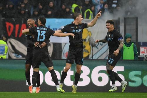 Lazio - Napoli (0-2), în etapa #18 din Serie A // FOTO: Getty Images