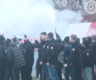 Cu gândul la play-off, echipa din Superliga s-a reunit alături de fani și cu show de fumigene