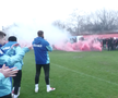 Cu gândul la play-off, echipa din Superliga s-a reunit alături de fani și cu show de fumigene