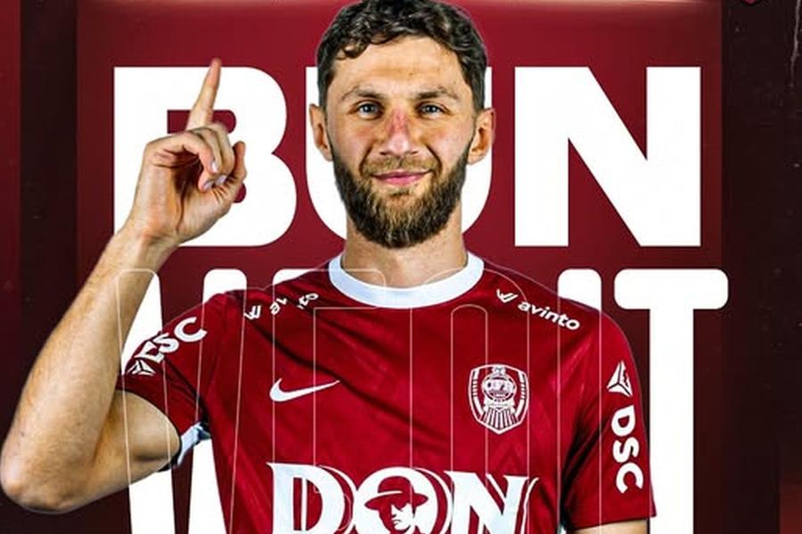 Alibek Aliev, prezentat oficial la CFR Cluj / Foto: Facebook Iuliu Mureșan, interviu pentru GSP, din biroul de la Cluj: „A sperat mult că venirea mea o să-l ajute. L-am dat afară în prima zi!” » Cum a revitalizat-o pe CFR