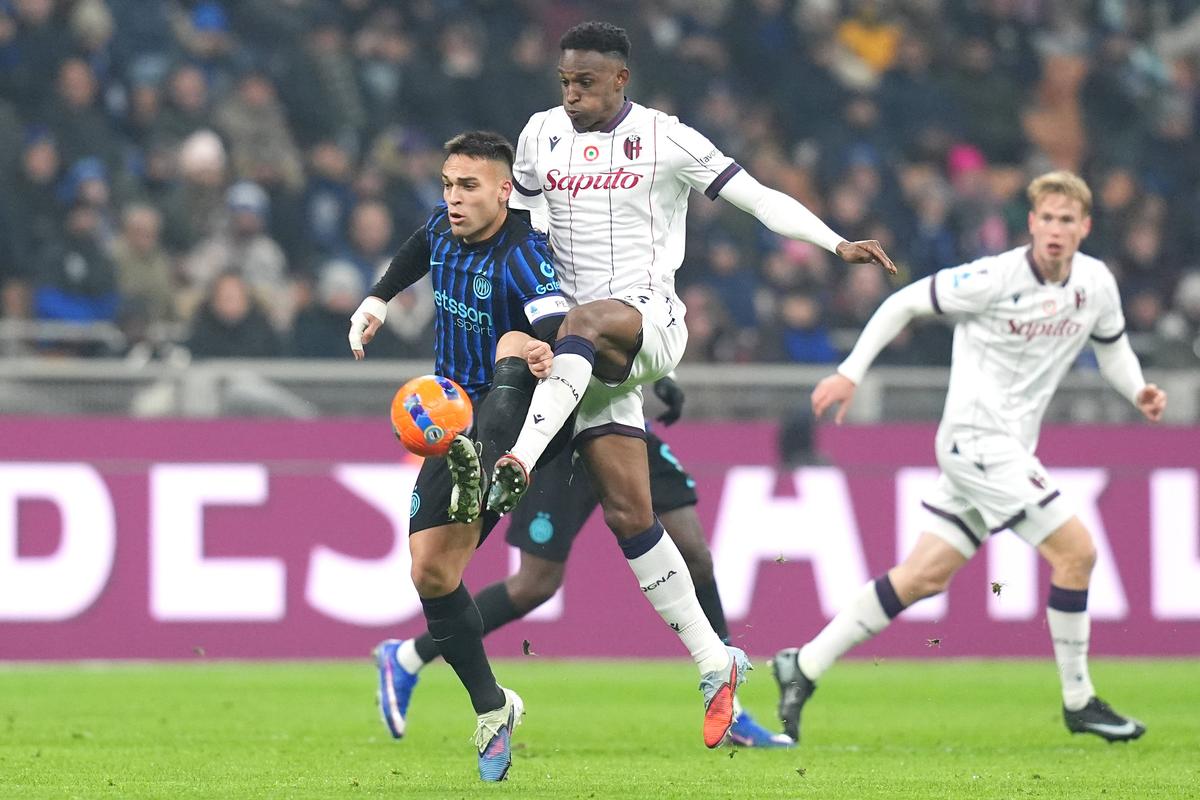 Imagini de la meciul Inter - Bologna // foto: Imago