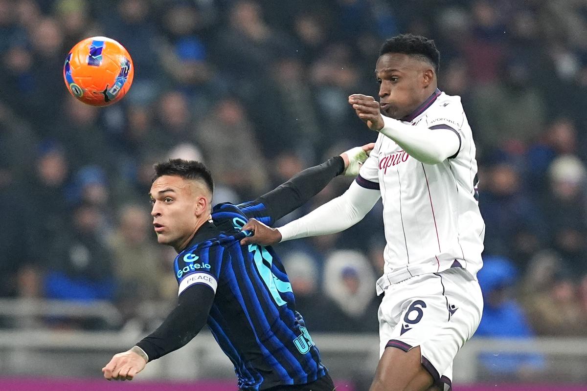 Imagini de la meciul Inter - Bologna // foto: Imago