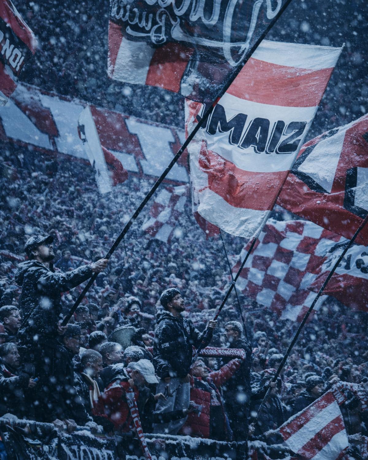 Superliga, îngropată în zăpadă! Cum ar arăta meciurile din România într-un scenariu de iarnă extremă