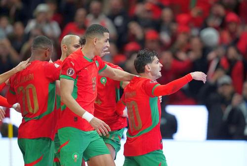 Brahim Diaz a dus-o pe Maroc în sferturile Cupei Africii/ foto Imago Images