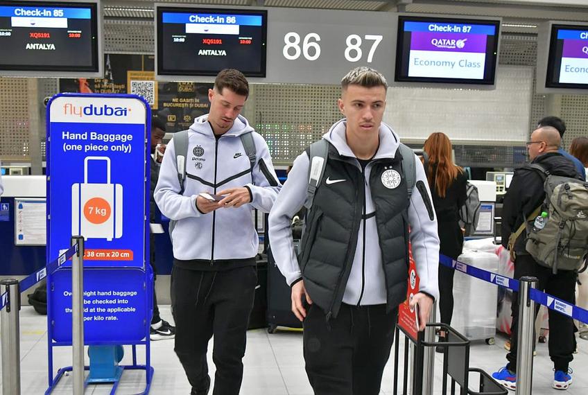 FCSB a plecat în Antalya pentru cantonamentul de iarnă // foto: Cristi Preda (GSP)