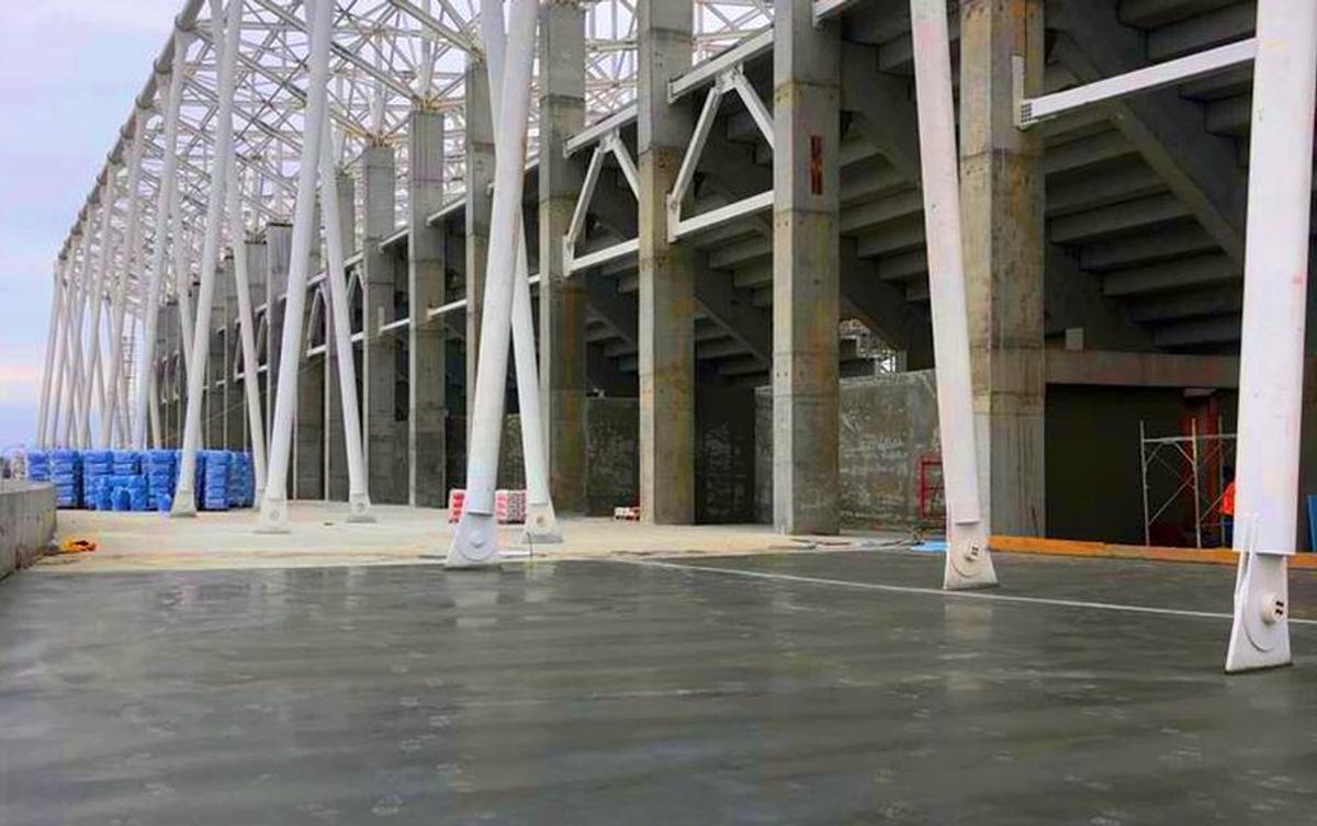 FOTO Ghencea, unic în peisajul noilor stadioane » Suporterii steliști vor rămâne surprinși