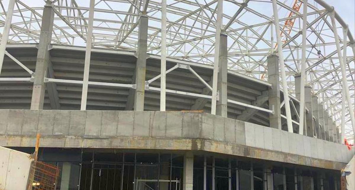 EXCLUSIV FOTO / UPDATE / Se montează scaunele în Ghencea! Noutate față de vechea arenă: acestea vor fi în trei culori
