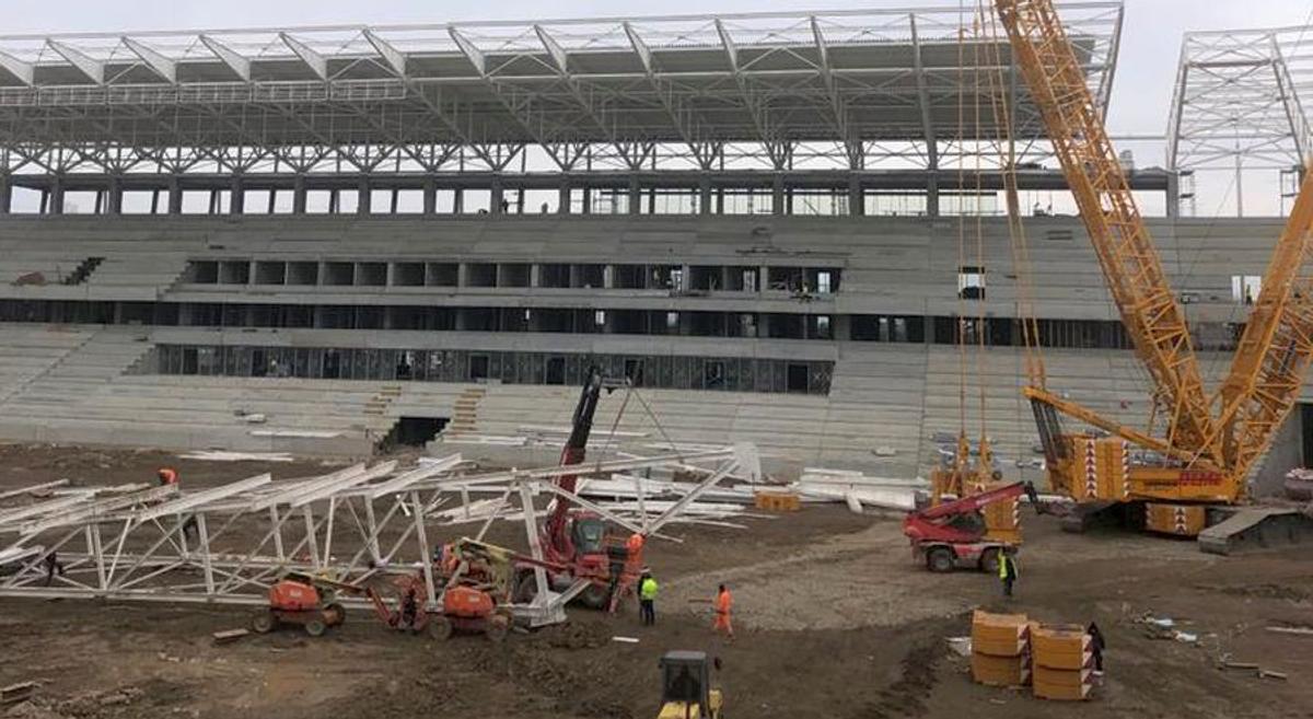 FOTO Ghencea, unic în peisajul noilor stadioane » Suporterii steliști vor rămâne surprinși