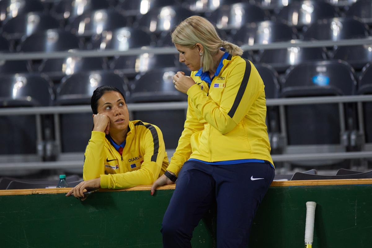 ROMÂNIA - RUSIA, FED CUP // VIDEO + FOTO Echipa României e gata pentru duelul cu Rusia: declarații + imagini de la antrenamentul de azi