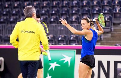 ROMÂNIA - RUSIA, FED CUP // VIDEO + FOTO Echipa României e gata pentru duelul cu Rusia: declarații + imagini de la antrenamentul de azi