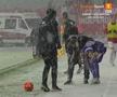 FOTO Hermannstadt - FC Argeș, ninsoare 04.02.2023