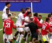 Casemiro, cu mâinile în gâtul lui Will Hughes/ foto: captură DigiSport