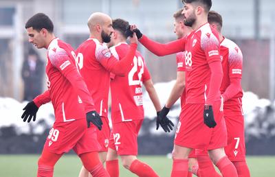 Dinamo - CS Blejoi 5-0 » Două eliminări, cinci goluri și un jucător de la Cluj în probe la roș-albi