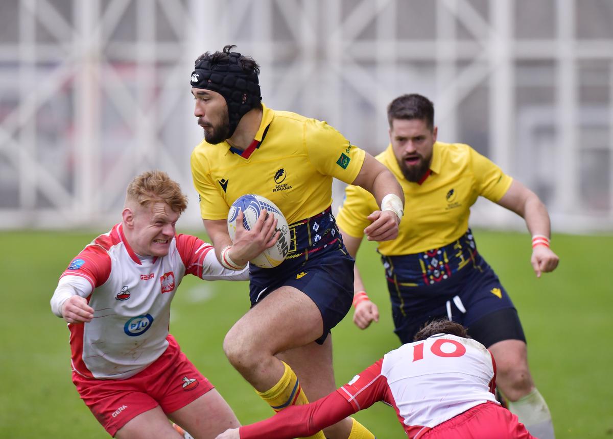 România, victorie categorică în fața Poloniei, în startul noii ediții a Rugby Europe Championship