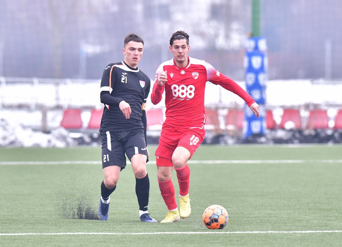 Dinamo - CS Blejoi 5-0 » Două eliminări, cinci goluri și un jucător de la Cluj în probe la roș-albi