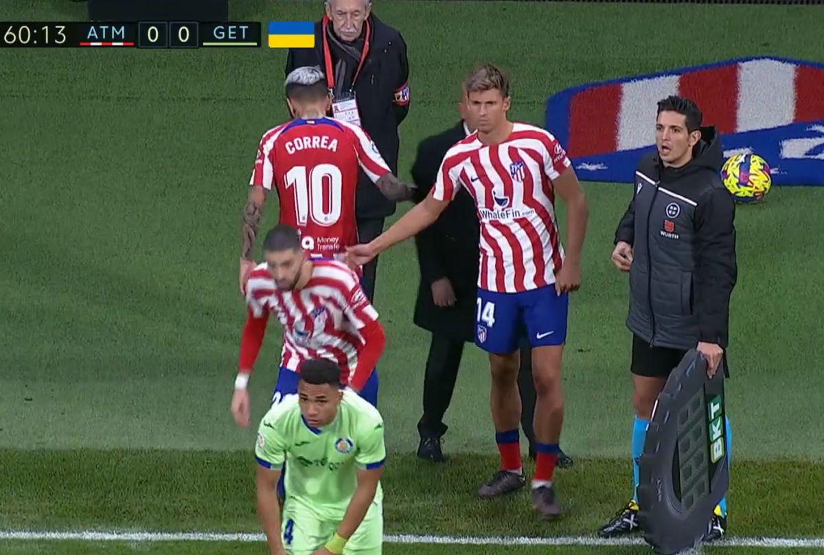Gol Correa în Atletico - Getafe