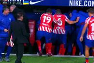 Fază unică în Atletico Madrid - Getafe » VAR-ul a validat golul unui jucător aflat pe banca de rezerve