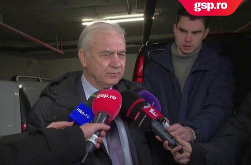 Anghel Iordănescu, fostul selecționer al României, a urmărit de pe Giulești victoria Rapidului cu FC Voluntari, scor 4-1.