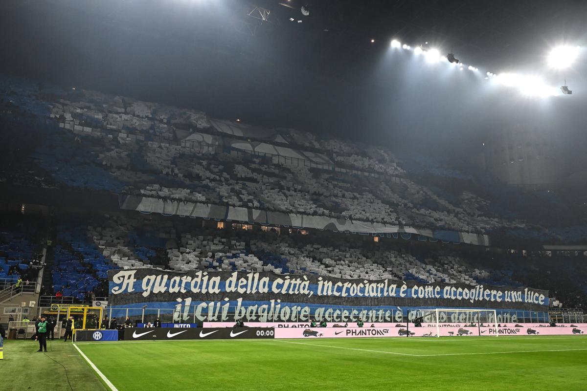 Scenografii spectaculoase în Real Madrid - Atletico Madrid și Inter - Juventus