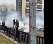 Haos pe străzile din Metz/ foto: captură L'Essentiel
