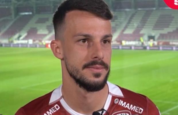 Jakub Hromada, primele cuvinte în calitate de jucător al Rapidului: „Am un obiectiv, de asta am venit aici”