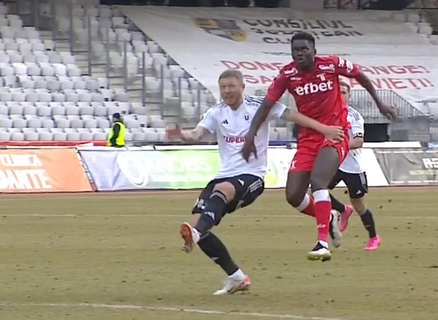 U Cluj - UTA Arad 1-3 » Rednic profită de gafele din defensiva lui Săbău! Cum arată clasamentul acum