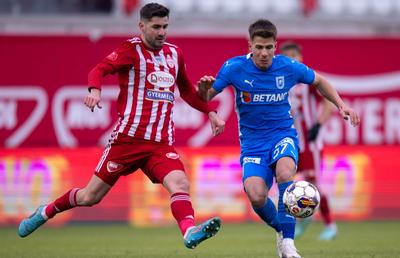 Momente încinse în startul meciului Sepsi - Universitatea Craiova » Oltenii, gol anulat, gazdele au cerut un penalty
