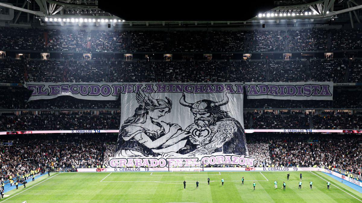 Imaginile serii în Europa » S-au întrecut în scenografii spectaculoase la Real Madrid - Atletico și Inter - Juventus