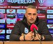 Ivaylo Petev (48 de ani), antrenorul grupării oltene, recunoaște că greșeala lui Jovan Markovic, de la primul gol, l-a scos din sărite.