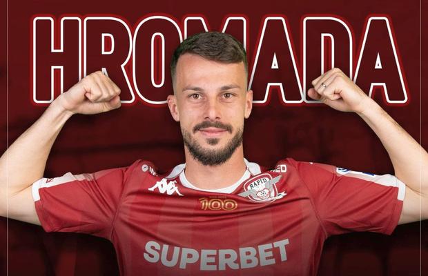 Rapid a anunțat al 7-lea transfer al iernii » Pe ce perioadă a semnat jucătorul de la Slavia Praga