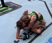 Diana Belbiță, zdrobită în UFC » Învinsă prin submisie chiar în finalul primei runde