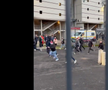 Haos pe străzile din Metz/ foto: captură L'Essentiel
