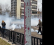 Haos pe străzile din Metz/ foto: captură L'Essentiel